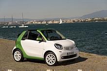 Smart Fortwo Electric Drive Cabrio.  Foto: Auto-Medienportal.Net/Daimler